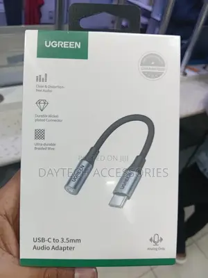 This Is a Ugreen Usb-C to 3.5mm Audio Adapter.