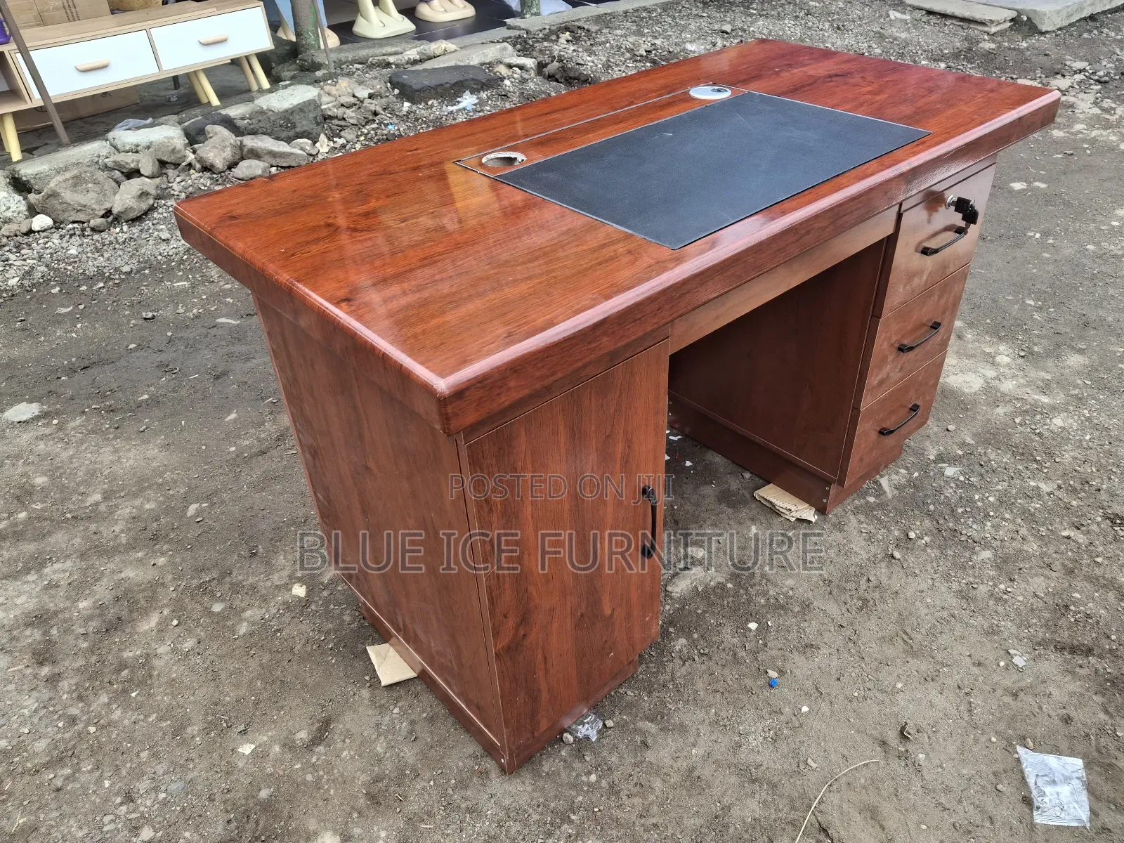 1.2 Mahogany Executive Desk