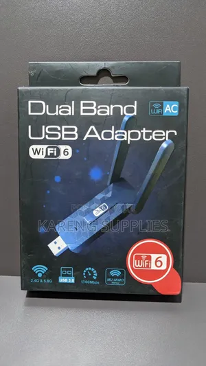 Dual Band Wifi 6 Usb Adapter