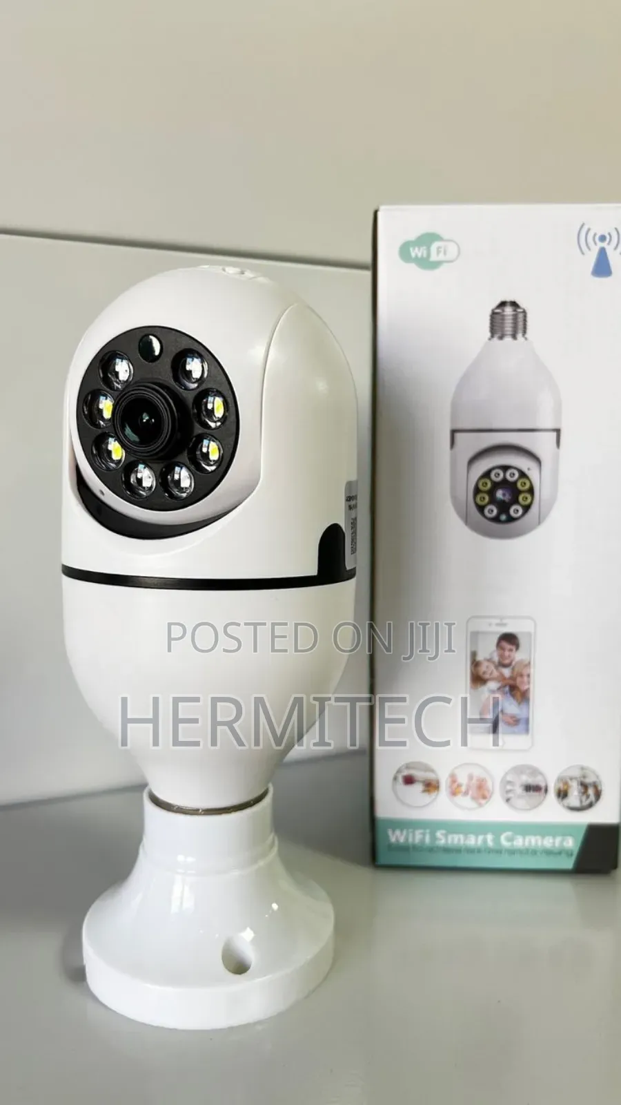 PTZ Bulb CCTV Dual Lens Smart Net Camera