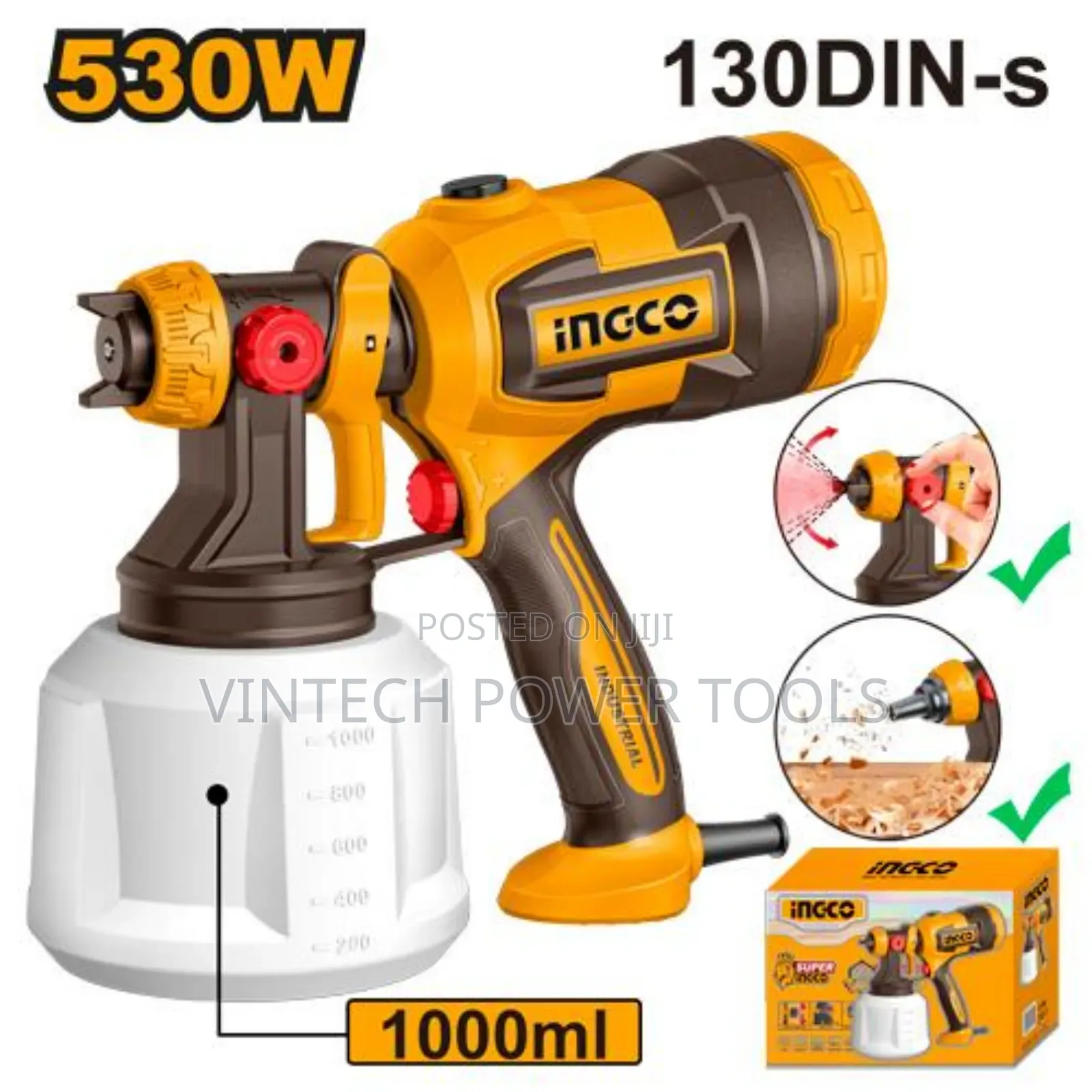 Ingco Spray Gun 530 Watts