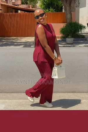 Super Quality Silk Material Two Piece Set