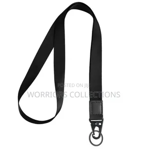 Quality Black Lanyard Available
