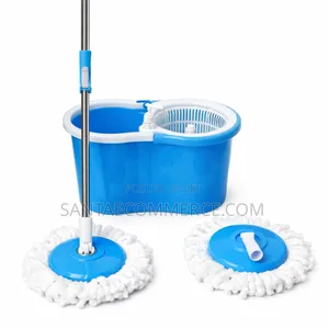 360° Spin Mop Easy-Wring Bucket Cleaning Set