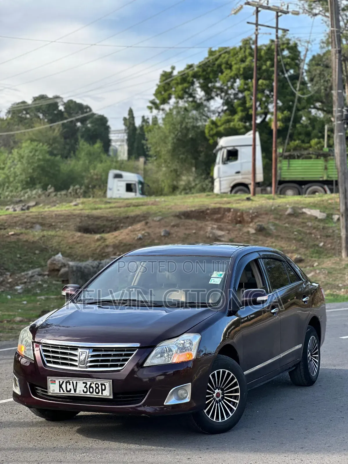 Toyota Premio 2012 Maroon