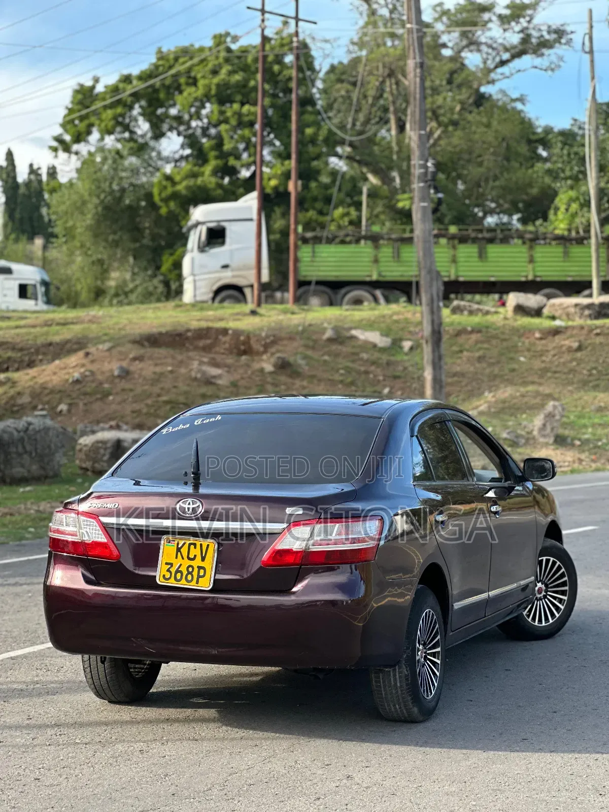 Toyota Premio 2012 Maroon