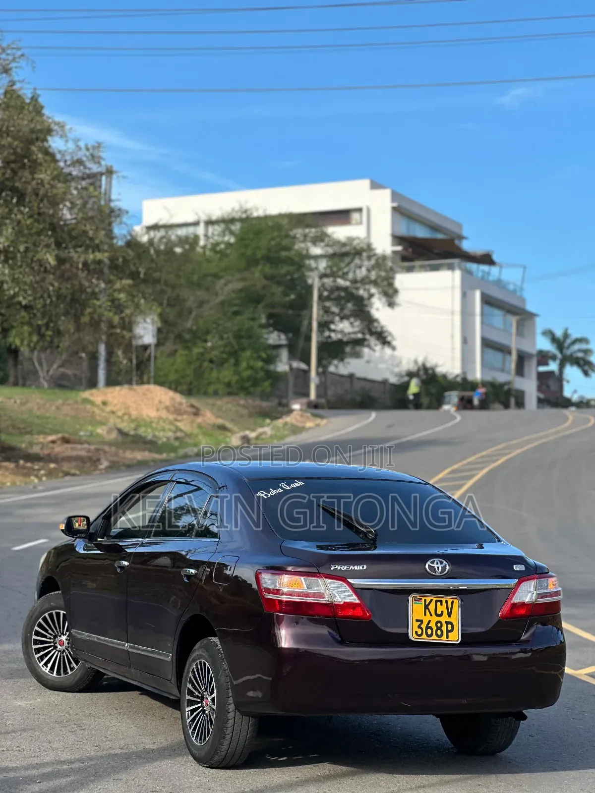 Toyota Premio 2012 Maroon
