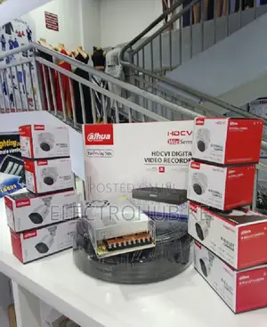 1080p Dahua 8 Channel Cctv Full Package Cameras