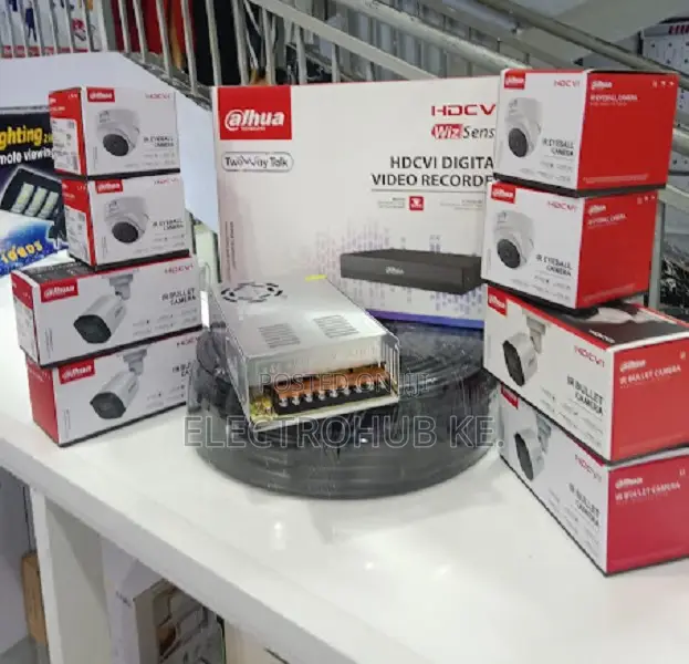 2mp Dahua Eight Channel Hd Ir 1080p Cctv Cameras Full Set