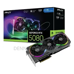 Pny Geforce RTX 5080 Argb Epic-X RGB Oc Triple Fan 16gb Gddr7 Graphics