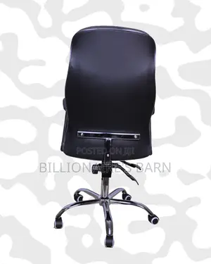 Executive Leather Office Chair High Back Padded Armrest- Professional