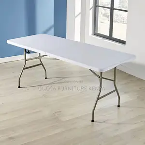 Foldable Home Office Plastic Dining Table