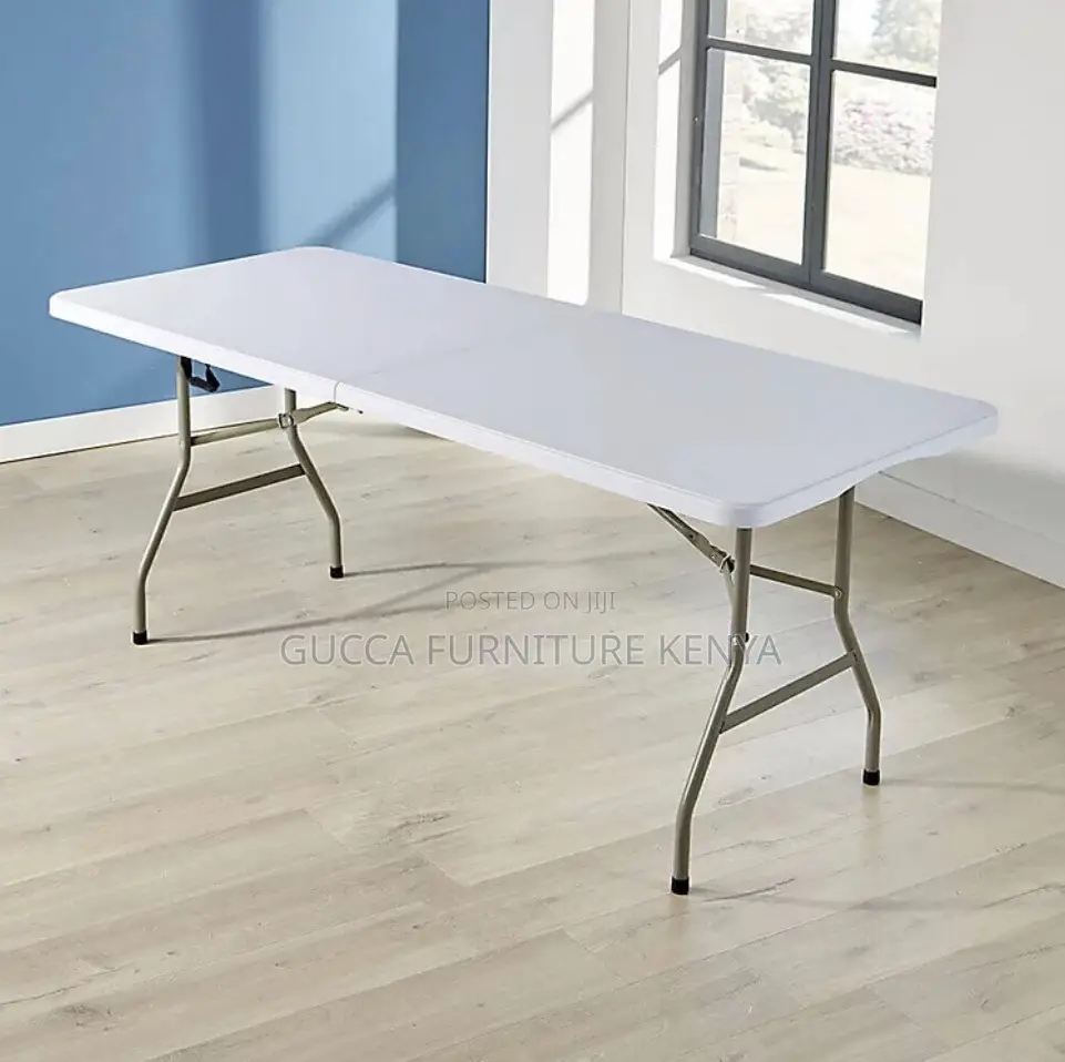 Foldable Home Office Plastic Dining Table