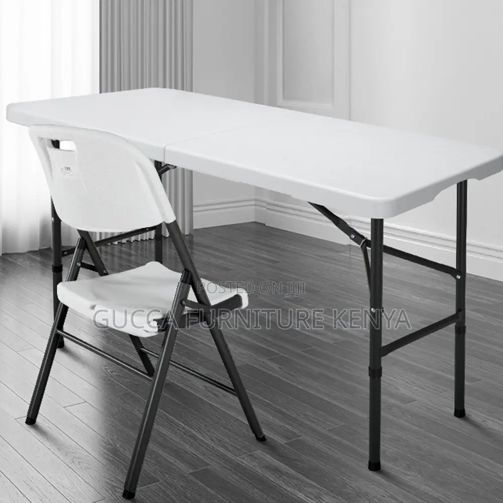 Foldable Home Office Plastic Dining Table