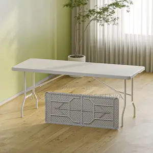 Foldable Home Office Plastic Dining Table