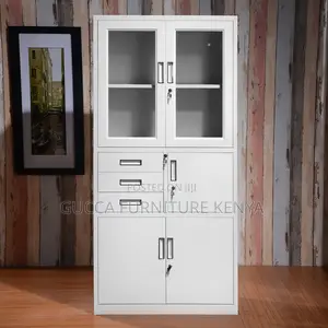 Metallic 2-door Office Filling Safe Cabinet