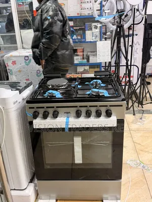 Von Vcf653131nsy 60*60cm Standing Cooker 3g+1e With Electric Oven