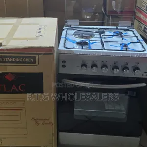 60×60 Tlac 3 Gas + 1 Electric Cooker With Safety Sensor