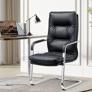Leather High Back Ergonomic Conference Chair