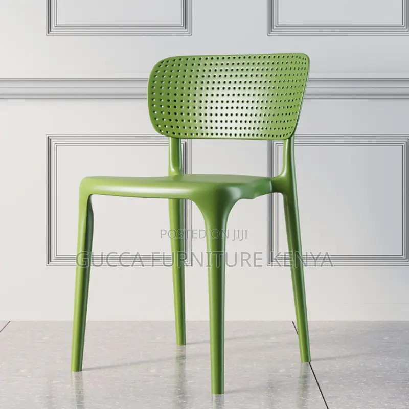 Molded Stackable Plastic Dining Chair