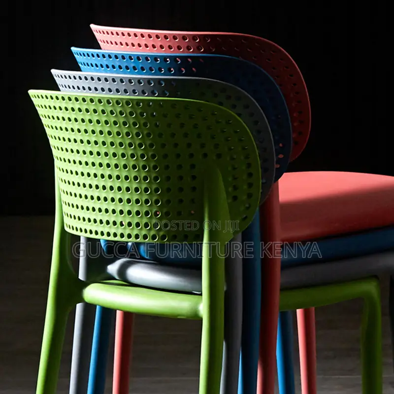 Molded Stackable Plastic Dining Chair