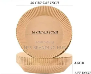 Air Fryer Disposable Paper Liner 25 Pieces Chu