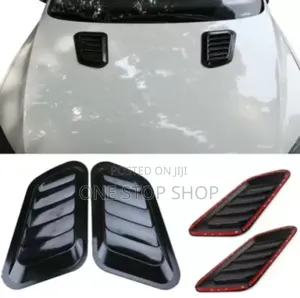 2pcs Universal Hood Air Vent Intake Trim Covers For Bonnet