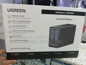 Ugreen Nasync Dxp2800 2-Bay Desktop Nas,Network Storage (Diskless)