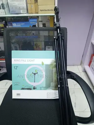 Led Ring Light 12-inch With Tripod Stand & Adjustable Brightness