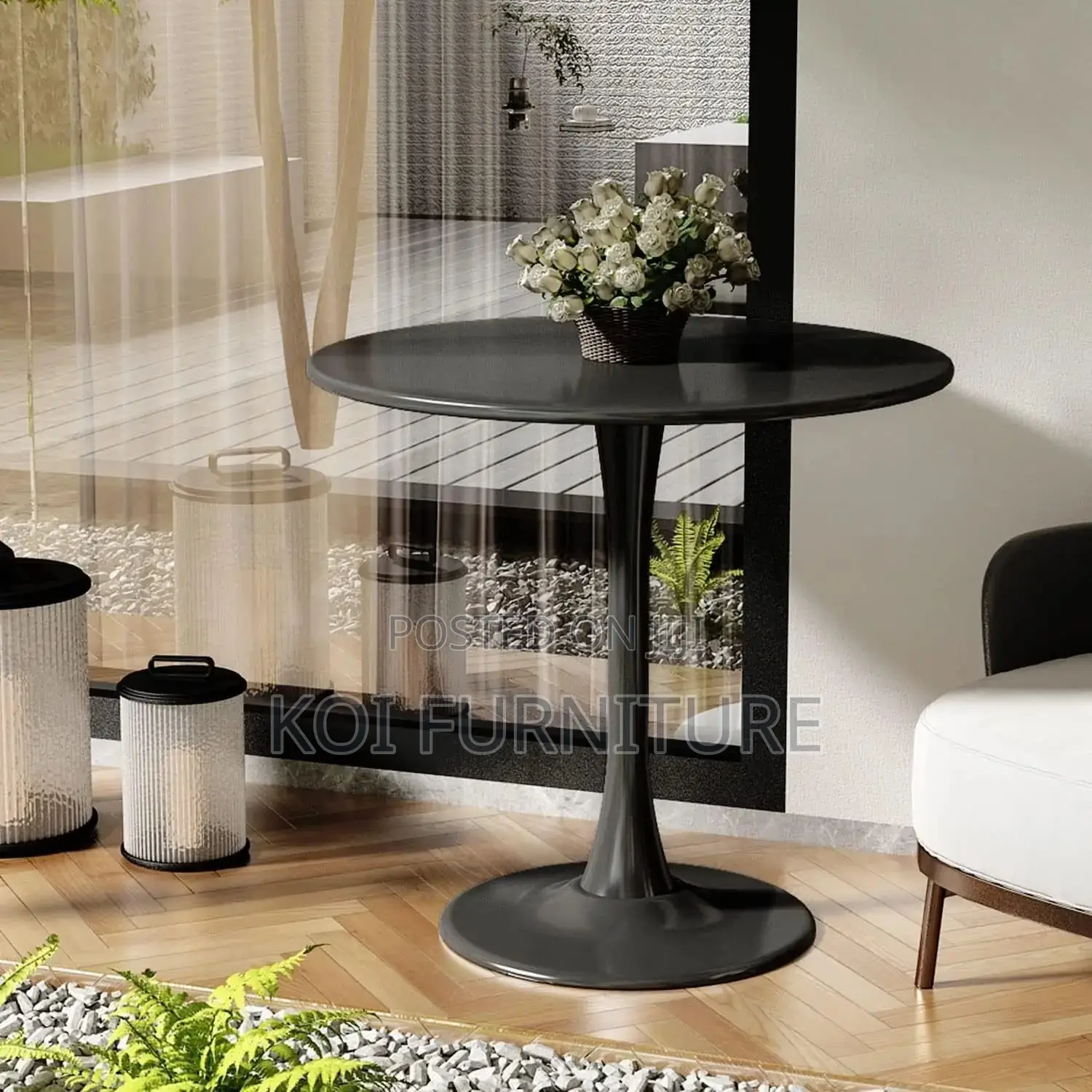 Dining Table ; Durable Solid Round Dining Table