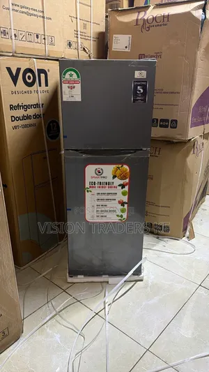 Smartpro 138litres Double Door Fridge-Refrigerator