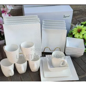 24 PCS Square Dinner Set