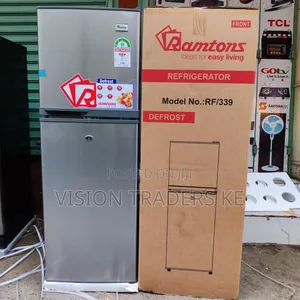 Ramtons Rf/339 138ltrs Double Door Fridge Refrigerator