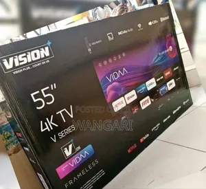 Now Available Vision Plus Smart Tv, 55inch