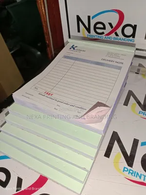 Self Carbonated Delivery Note Books