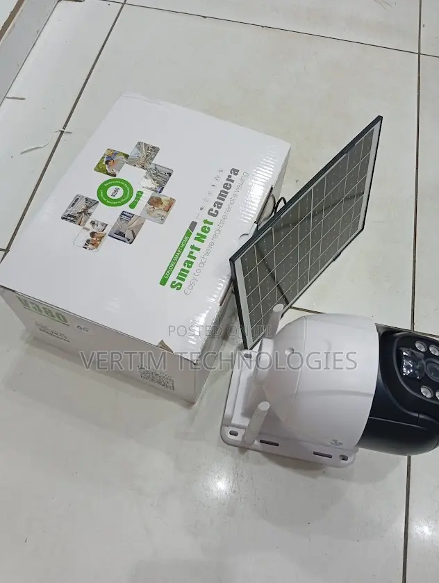 V380 Solar 4g Security Camera With Motion Detection