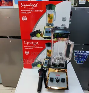 *Signature Commercial Blender 2litres 1 Jug 2000w