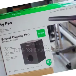 Syinix Syn-580 Supreme Sound Soundbar – Bluetooth, Usb, Optical