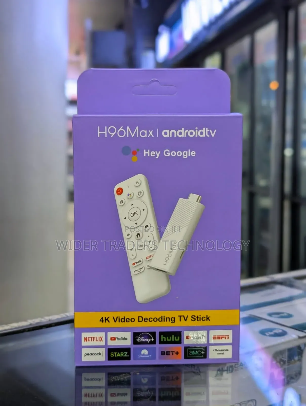 Video Decoding Tv Stick – H96 Max Android 14 | Compact