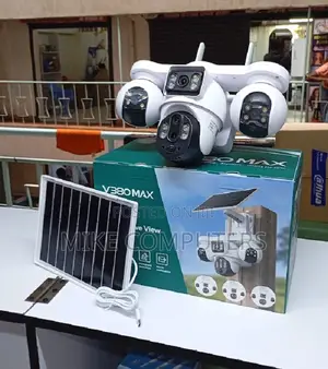 Smart Home Security 12mp 4g PTZ Rotating 4 Lens