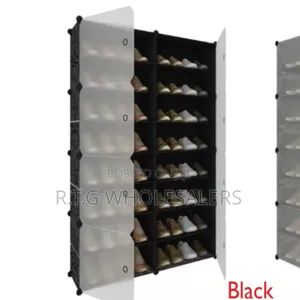Portable Plastic Shoe Rack – Different Colours