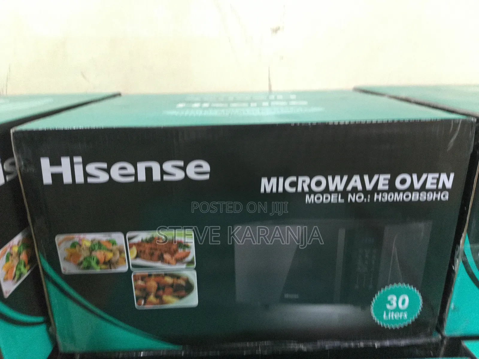 30l Hisense Grill Microwave 1000w Grilling Power