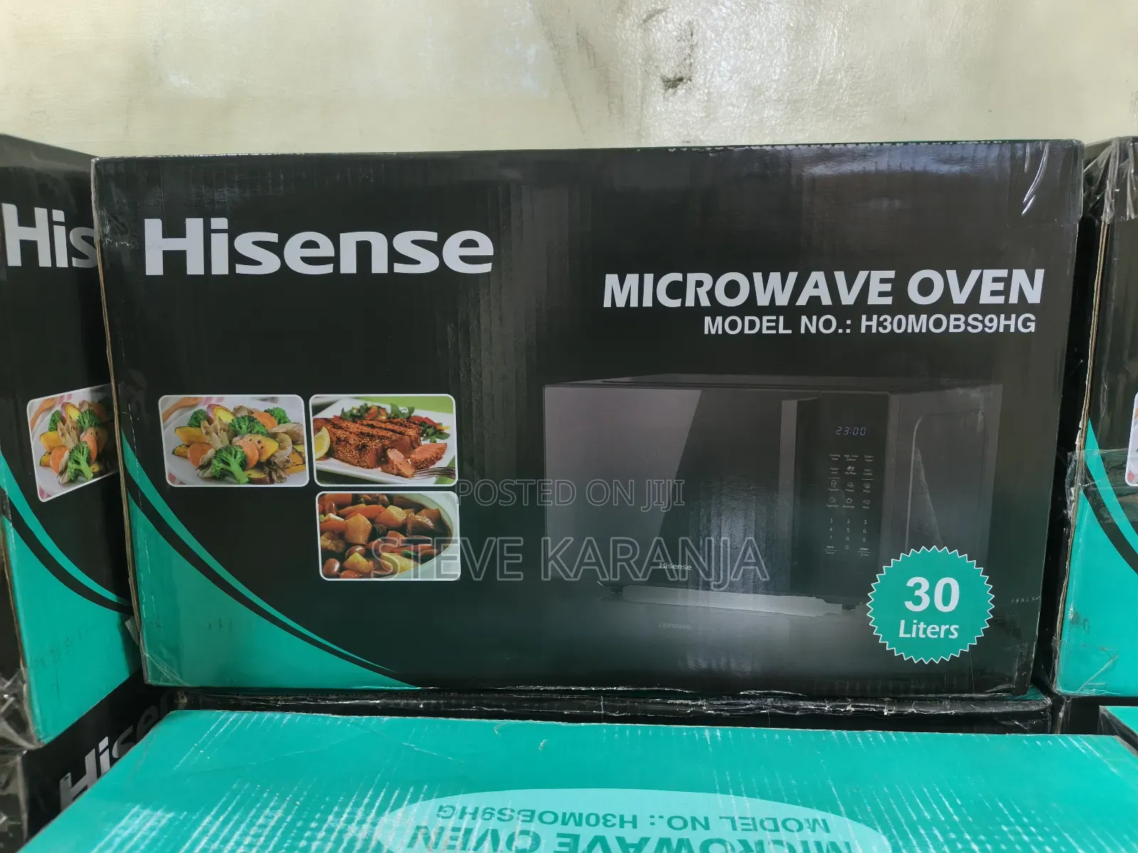 30l Hisense Grill Microwave 1000w Grilling Power