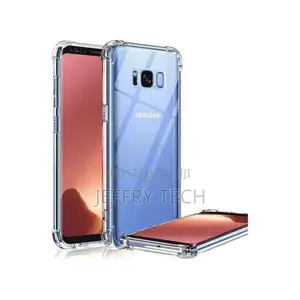 Samsung Galaxy S8+ Flexible Clear Transparent Soft Tpu Back Case Cover