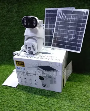4g U Box Dual Lens Intelligent 6mp Solar Energy With Ip66 Weatherproof