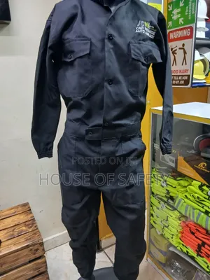 Windproof Plain Overall Material With Elastic at the Cuffs