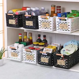 Small Plastic Storage Basket Size: *30*15*12.8cm Eh