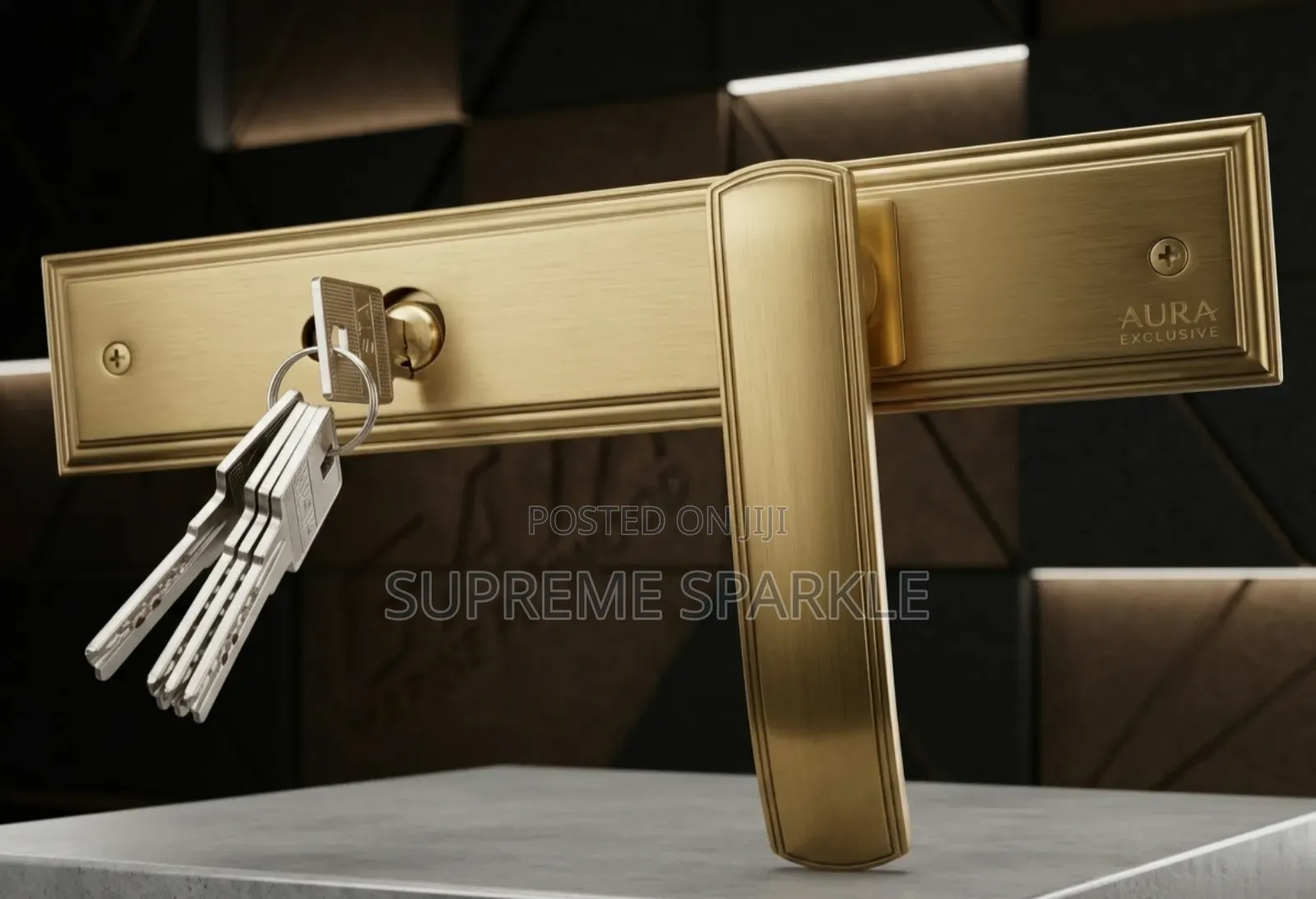 Wista Aura Exclusive Door Handle Set,