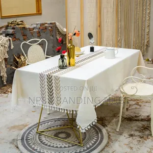 Cotton Linen Table Cloth
140*220cm Eh