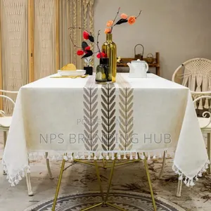 Cotton Linen Table Cloth 140*250cm Eh